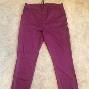 Jaanuu Men’s LT (Large Tall) Wine Scrub Pants